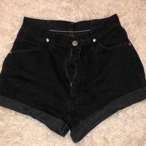 Wrangler black mom jeans